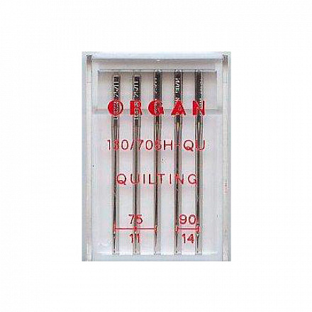 Иглы Organ для квилтинга №75-90 (5шт.)